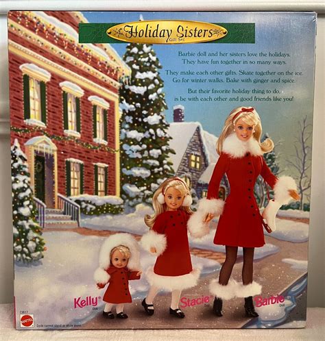 holiday sisters barbie|barbie sisters doll set.